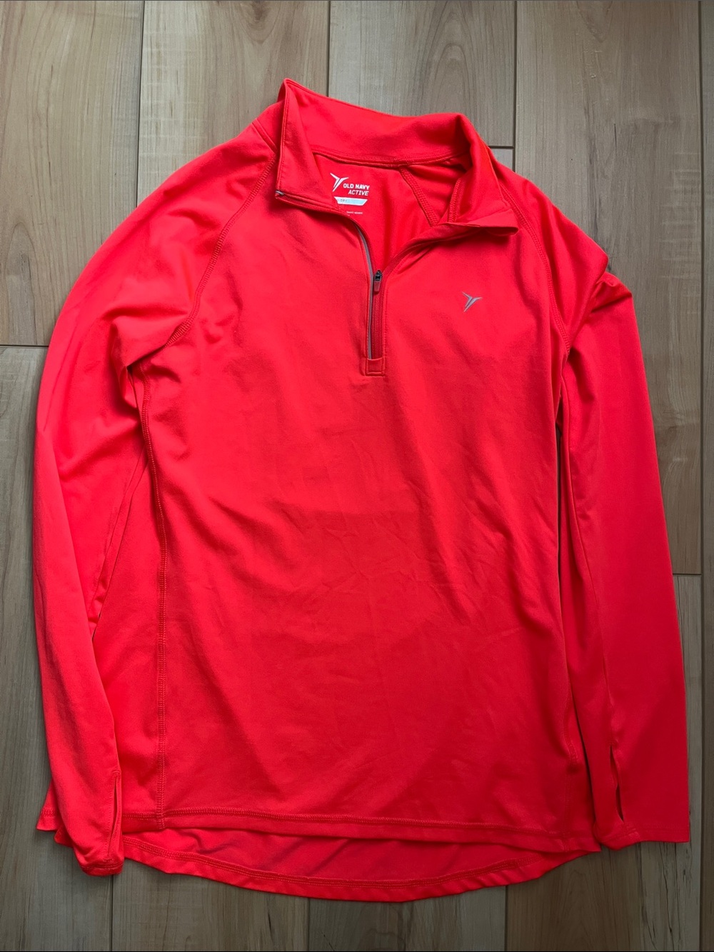 Old Navy Bright Red Women's Performance Quarter-Zip